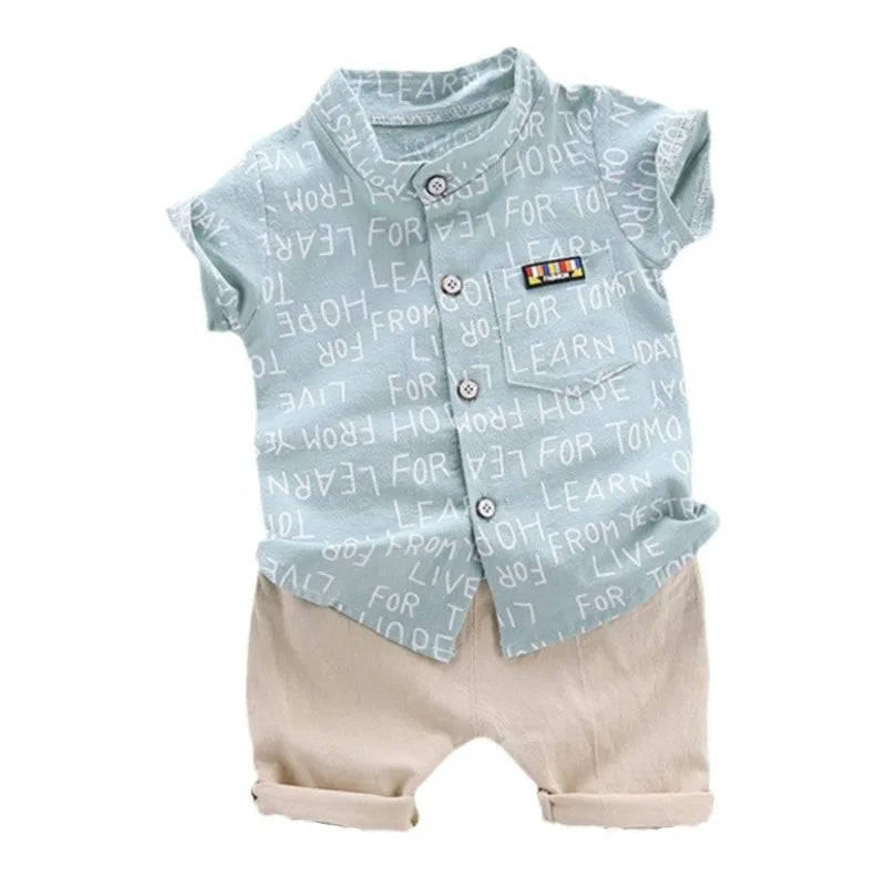 Summer Clothing Set for Boys (12 to 4 years old)