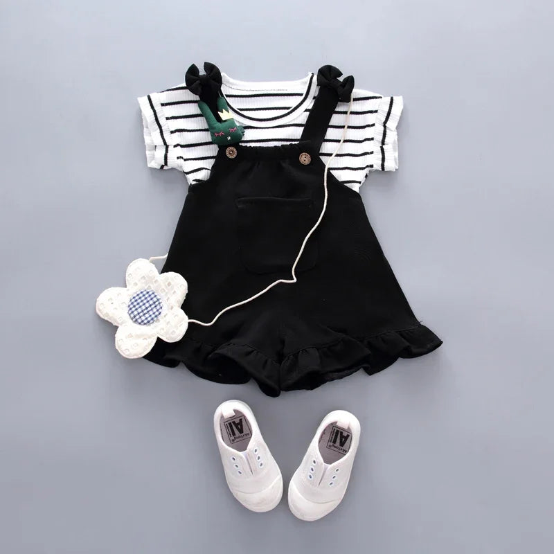 Jumpsuit and Top Set for Baby Girls