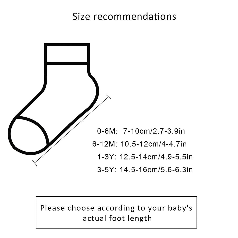 Kids and Babies Socks Set 5 Pairs