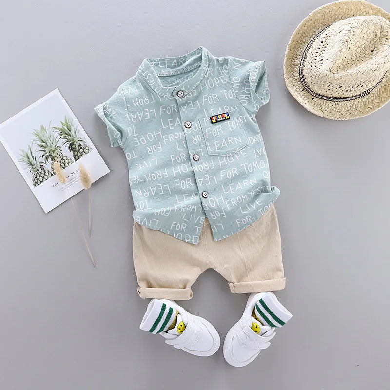 Summer Clothing Set for Boys (12 to 4 years old)