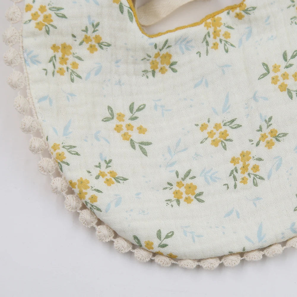 Σετ Baby Flower Bibs 3 τμχ