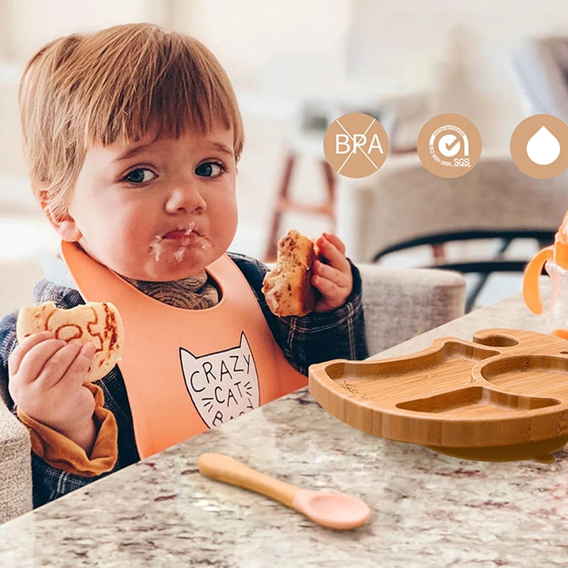 Baby Wood Plate