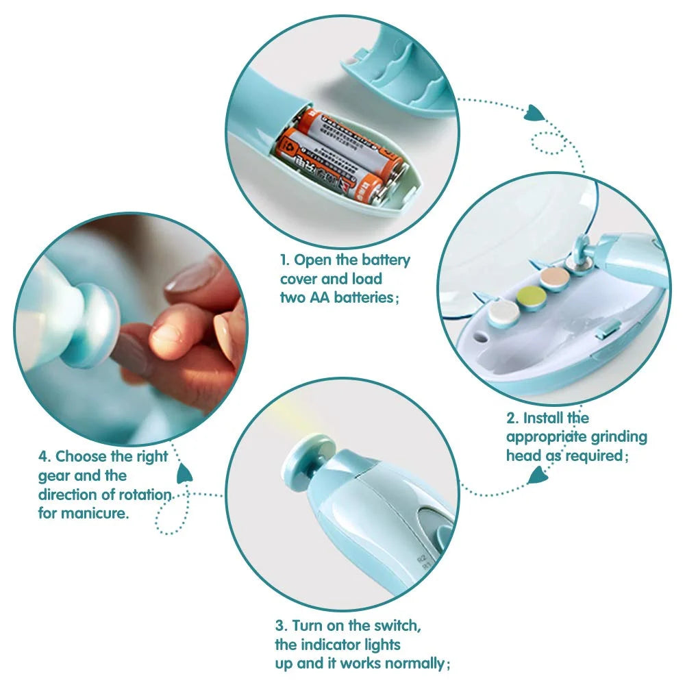 Electric Nail Clipper for Babies